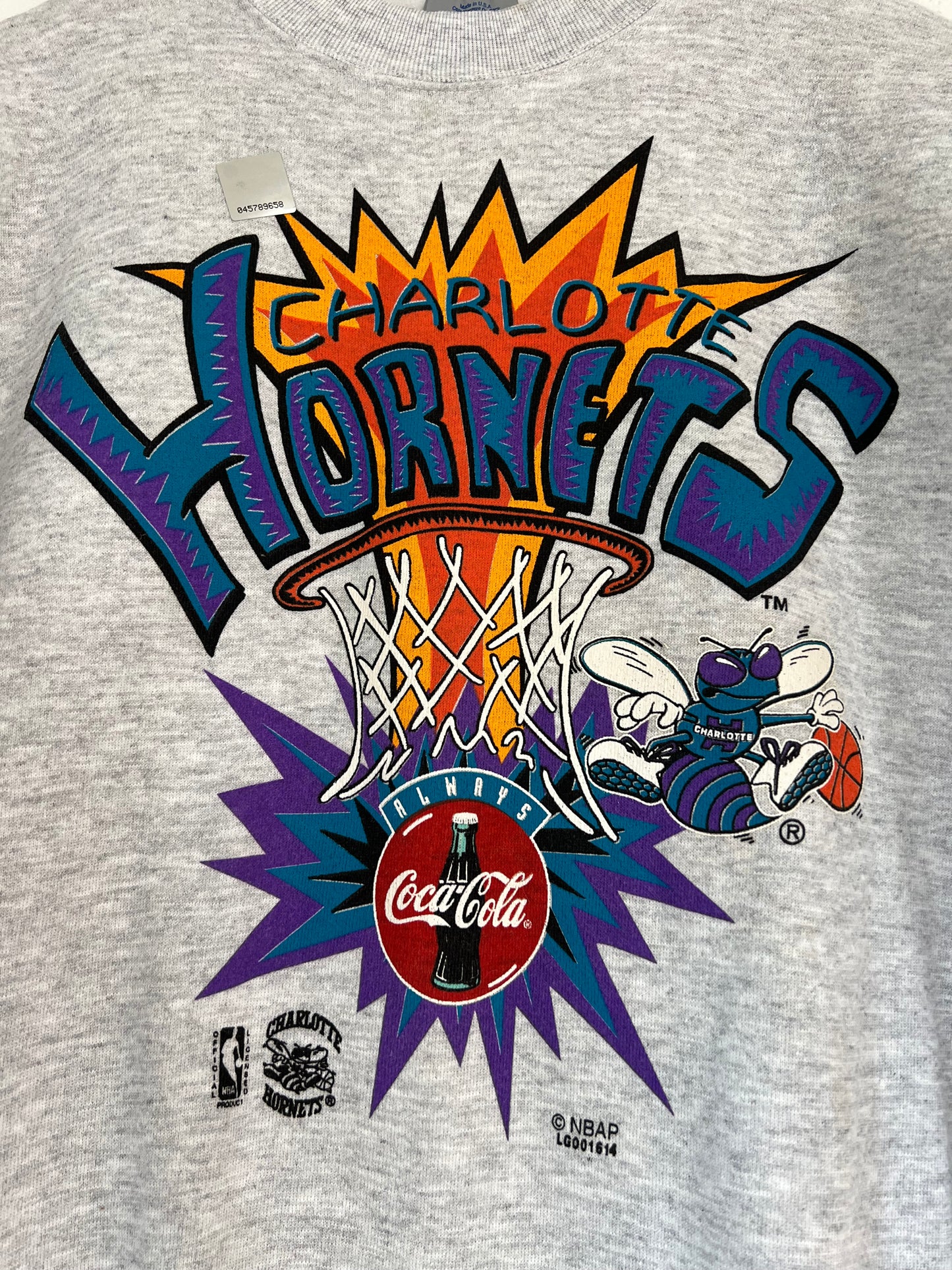 Deadstock Charlotte Hornets Logo 7 Crewneck